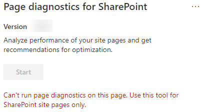 Deve essere eseguito in una pagina di SharePoint.