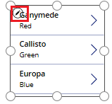 Selezionare il modello di raccolta.