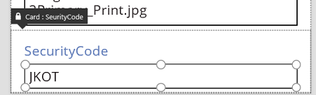 Selezionare l'input di testo.