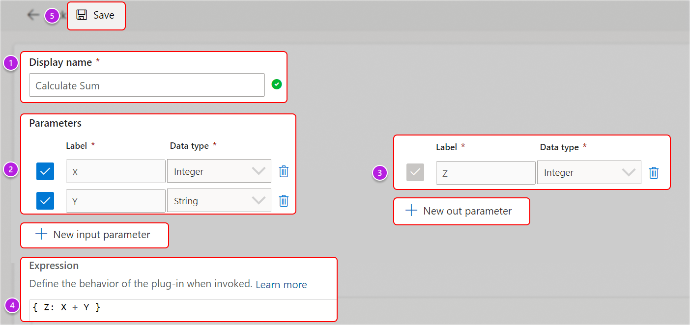 Esempio di plug-in istantaneo nell'app Accelerator Dataverse 