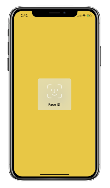 Face ID di Power BI per iOS