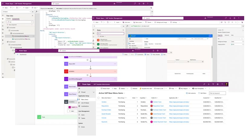 Immagine dell'app per i fornitori Approvvigionamento SAP di Microsoft per Power Platform.