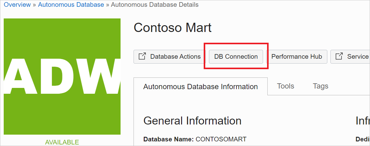 Db Connessione ion.