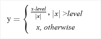 calculating threshold for less than filter complex