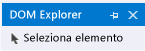 Pulsante Seleziona elemento in DOM Explorer