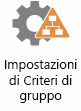 Questa icona rappresenta le impostazioni di Criteri di gruppo.