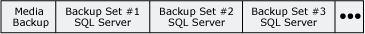 Supporti di backup contenenti SQL Server set