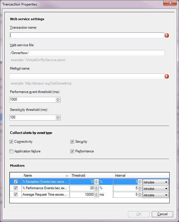 Servizio Web ASP.NET relativo alle transazioni lato server