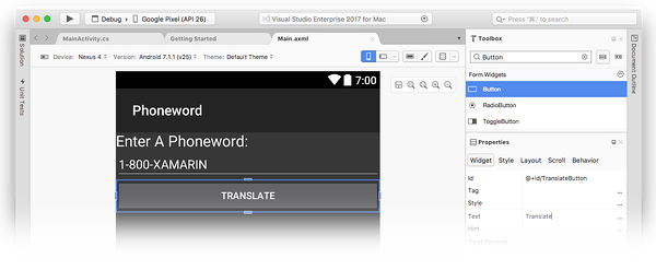 TranslateButton id setting