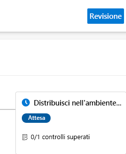 A screenshot of Azure Pipelines showing the Staging stage, which requires manual approval.