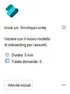 Screenshot che mostra la scheda di azione invia un impulso.