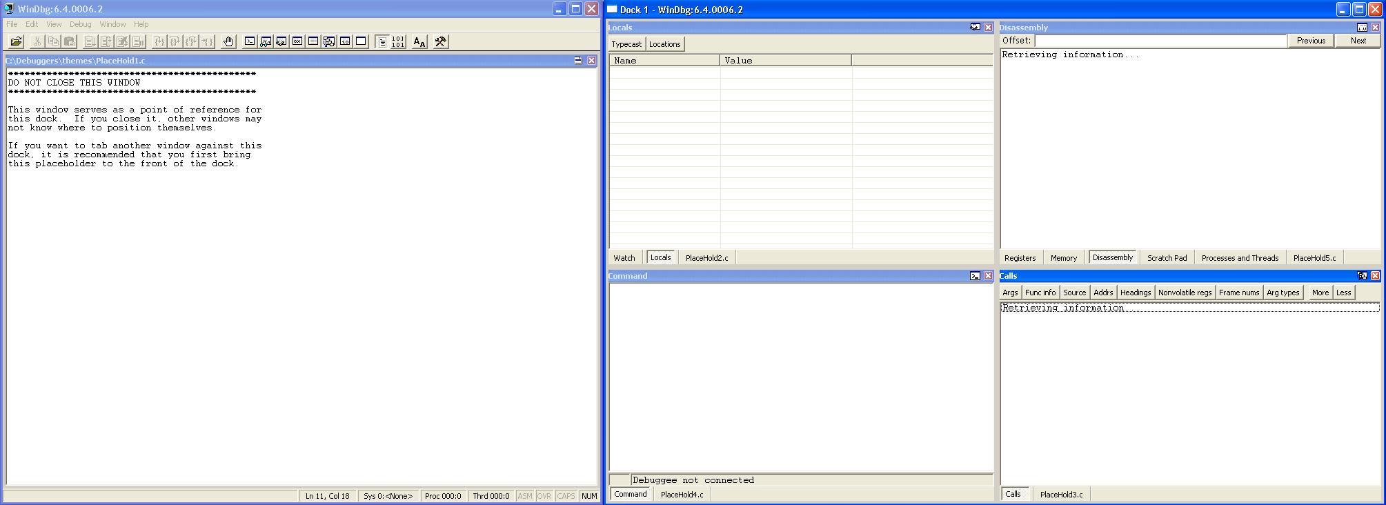 Screenshot del tema Multimon.reg in Strumenti di debug per Windows.