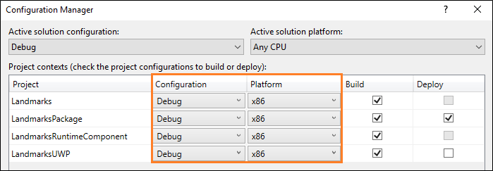 Gestione configurazione