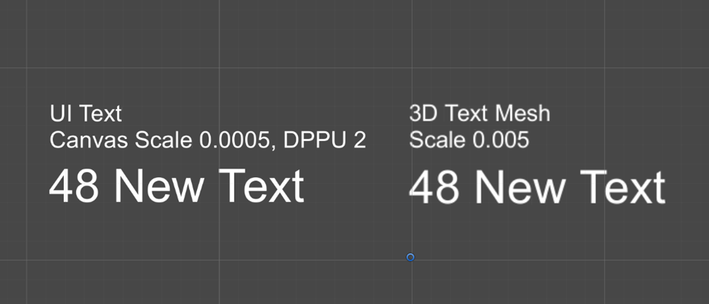 Qualità del rendering del testo nitido con una dimensione appropriata