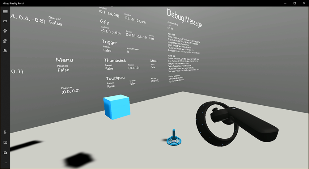 Modello e teletrasportazione del controller di movimento