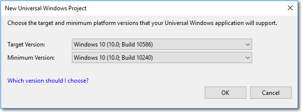 Impostare l'SDK di destinazione in Visual Studio