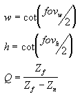 equazioni dei significati delle variabili