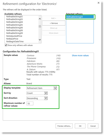 RefinableString01 が選択されています