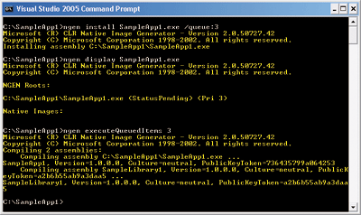 Figure 3 Asynchronous NGen Compilation