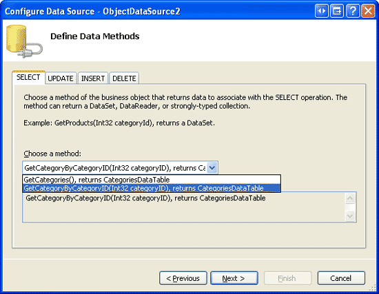 Access Information about the Category through the CategoriesBLL Class's GetCategoryByCategoryID(categoryID) Method