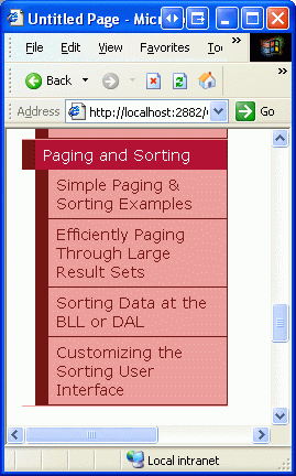 Update the Site Map to Include the New ASP.NET Pages