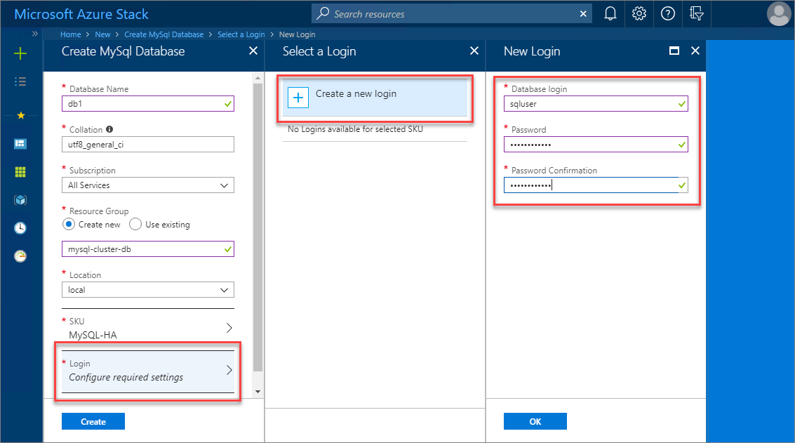 Azure Stack Hub ユーザー ポータル上でログインを追加する