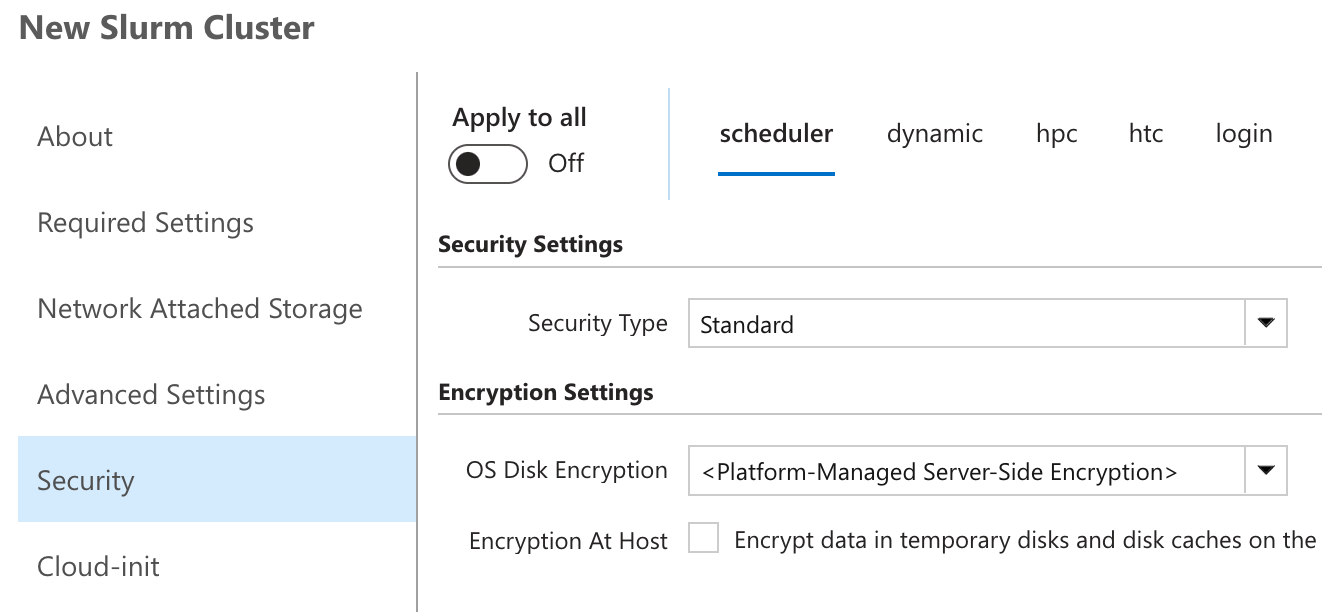 CycleCloud 個別ノード配列の設定