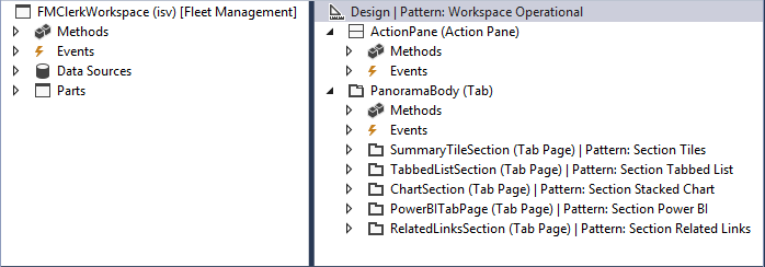 変更する前の FMClerkWorkspace フォーム。