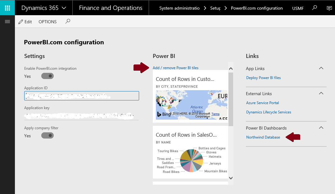 Power BI 統合の検証。