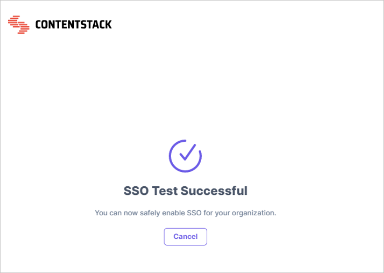 テスト接続の成功を示すスクリーンショット。