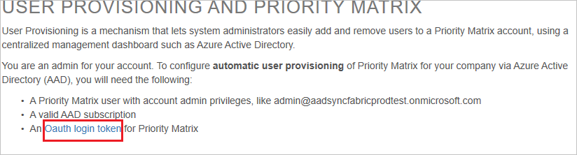 Priority Matrix Add SCIM