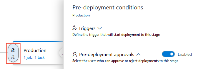 pre-deployment approvers panel