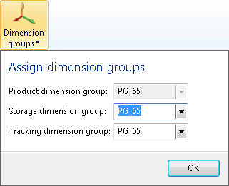 An example of a drop dialog