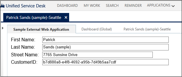 WebApp アダプタのスクリーンショットのテスト