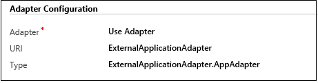 Dynamics 365 の外部アダプターの構成