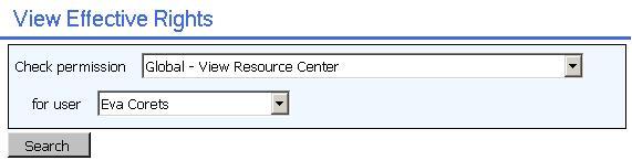 View Effective Rights ツール