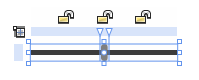 列のある Slider