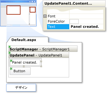 UpdatePanel のチュートリアル