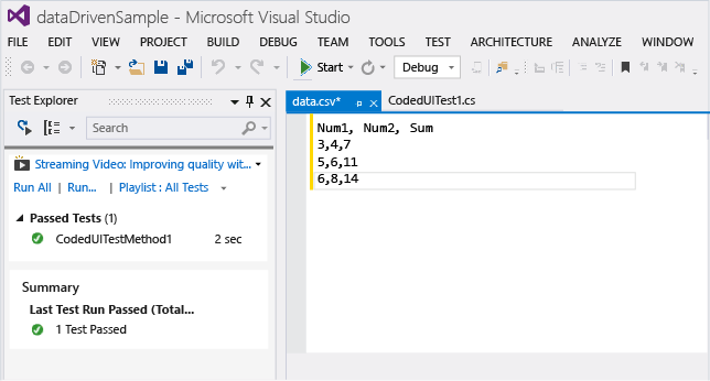 .CSV ファイルにデータを設定