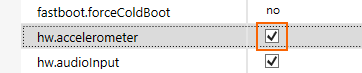 Changing a boolean property