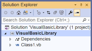 空の Visual Basic プロジェクト