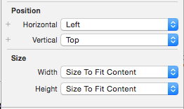 各コントロールの Position プロパティと Size プロパティを設定する