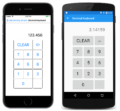 Decimal Keyboard