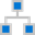 ネットワーク図のアイコン。