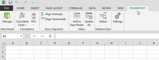 powerpivot アドイン