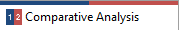 多色比較分析タブ