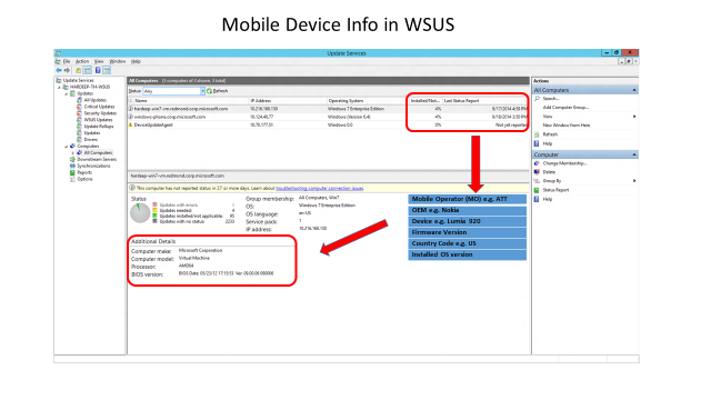 mdm デバイスの更新管理スクリーンショット 4