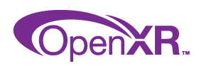 OpenXR のロゴ