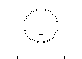 元の図形(ただし、x 軸を基準に反映)