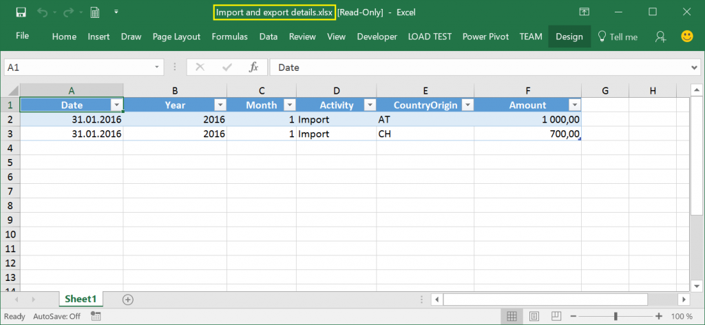 가져오기 및 내보내기 details.xlsx.